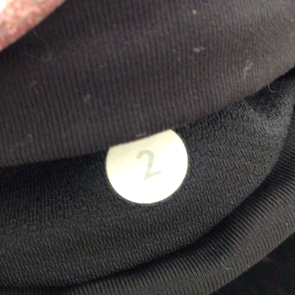 Lululemon Speed Tight Full Black White Pattern Leggings 2 - Picture 4 of 5